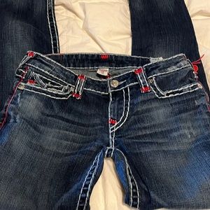 Women’s size 30 True Religion jeans